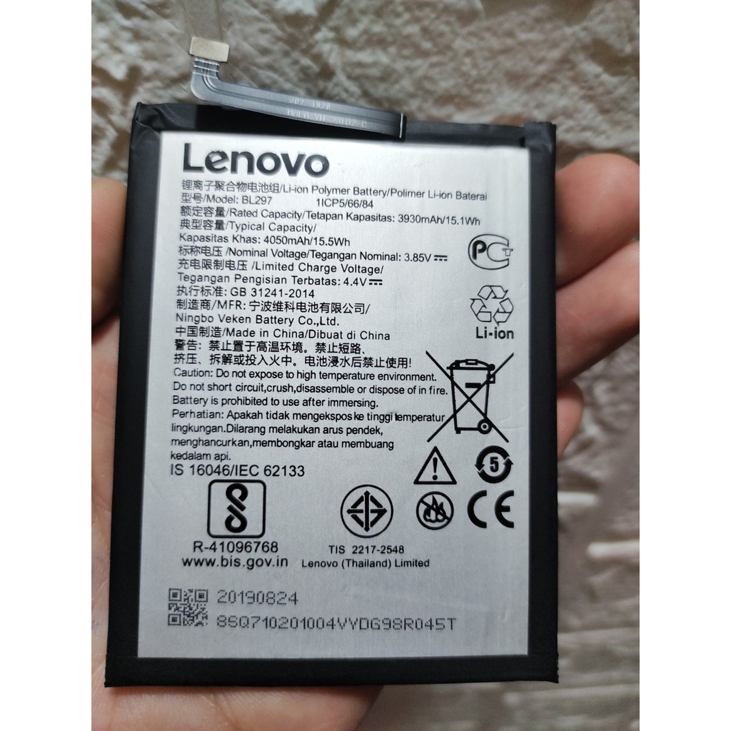 Pin lenovo z6 lite BL297 chính hãng, thay pin lenovo z6 lite bl297 chất lượng