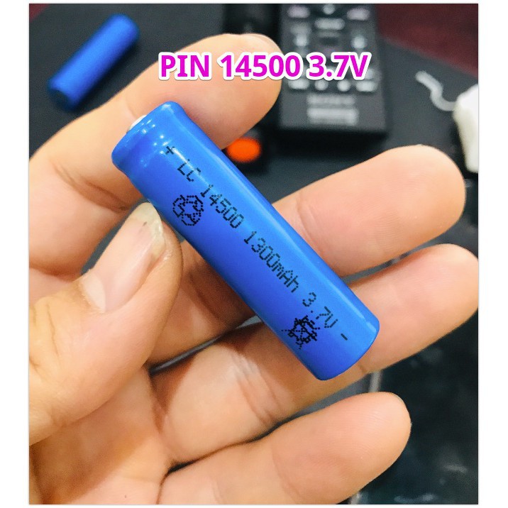 - Combo Đèn Pin Cree Q5, Pin 14500 3.7V, Sạc Pin & Giá Gắn Xe Đạp