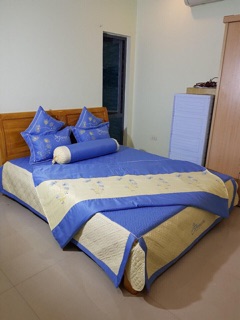 bộ ga chăn xoa satin