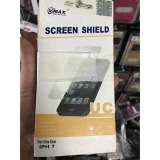 Miếng dán màn hình trong chống xước Vmax 2 in 1 cho IPhone 4/4s/5/5s/6/6s/6 Plus/IPhone 7 - Chính hãng