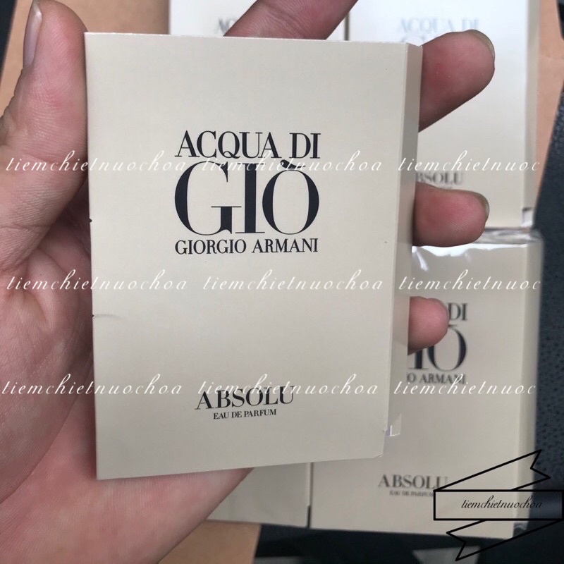 Nước hoa Vial nam Giorgio Armani Acqua Di Gio Absolu EDP 1,2ml | BigBuy360 - bigbuy360.vn