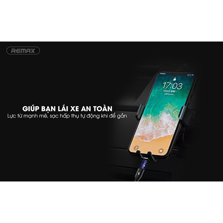 Cáp Sạc Nhanh MICRO USB Remax RC-158M Đầu Nam Châm Hít Dài 1M Cho Android - BH 1 Năm - Hưng Long PC