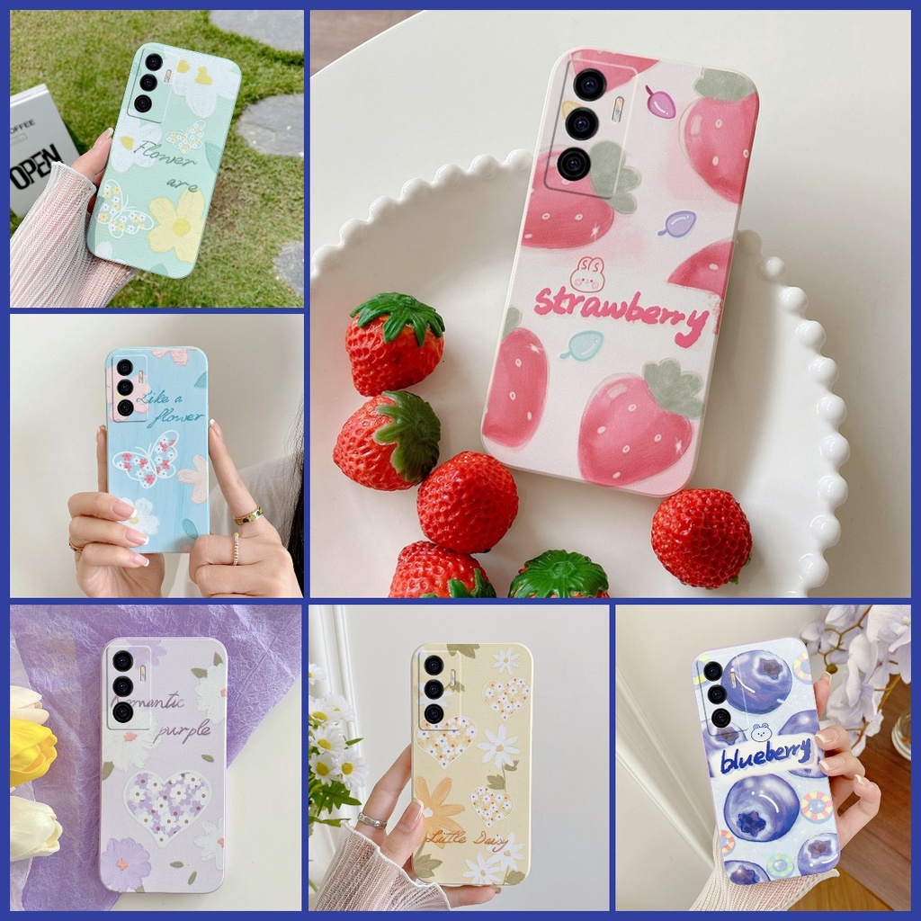ốp lưng Vivo V23e ốp lưng Vivo V23E 5G ốp điện thoại vivo v23e Silicon Bóng Chống Rơi Vỡ Dùng