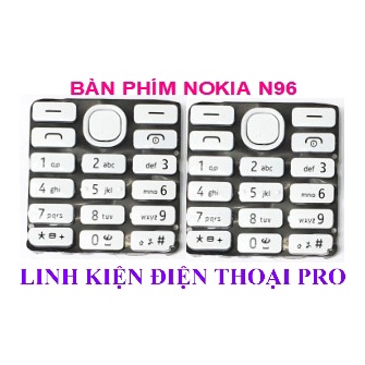 BÀN PHÍM NOKIA 206 MÀU TRẮNG