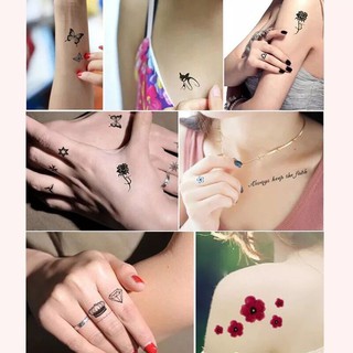 combo 40 tấm xăm dán tatoo-a00