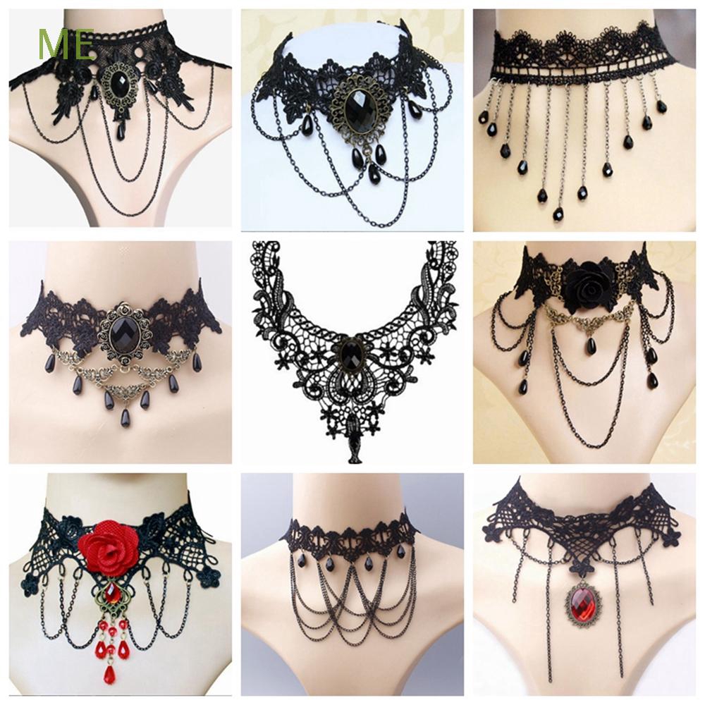 Vòng cổ ren phong cách vintage gợi cảm