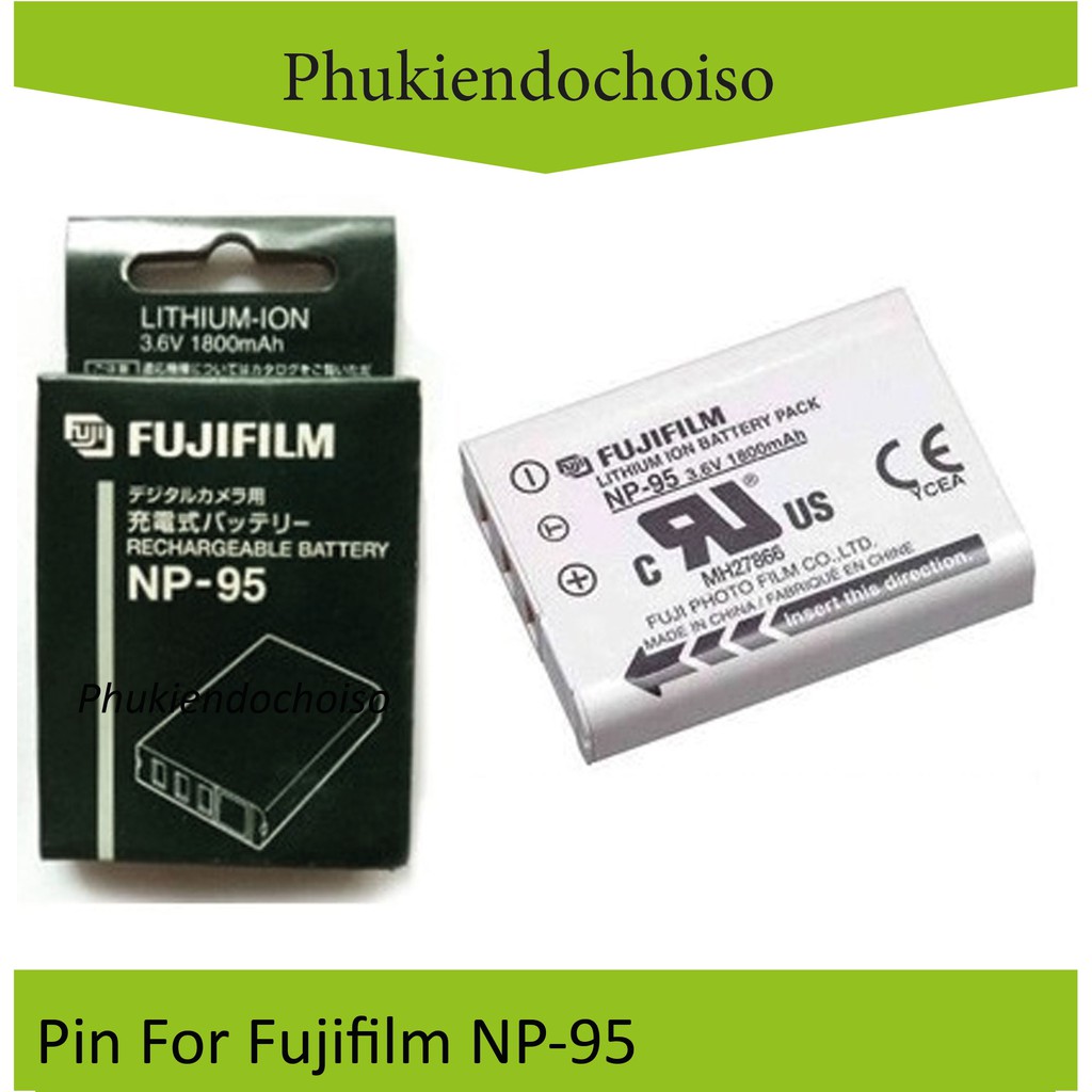 Pin thay thế pin máy ảnh Fujifilm NP-95