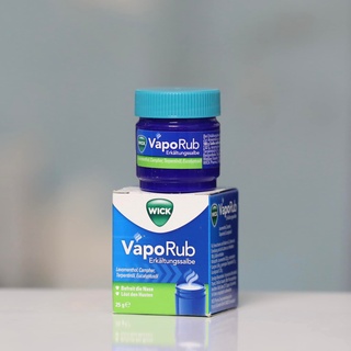 Dầu bôi ấm ngực Wick - giúp chống cảm lạnh, cảm gió, nghẹt mũi, thông mũi và giảm ho.