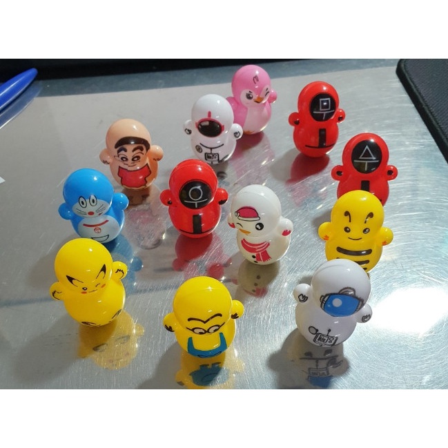 Đồ chơi lật đật nhiều mẫu mini bằng ngón tay đáng yêu (giao ngẫu nhiên)