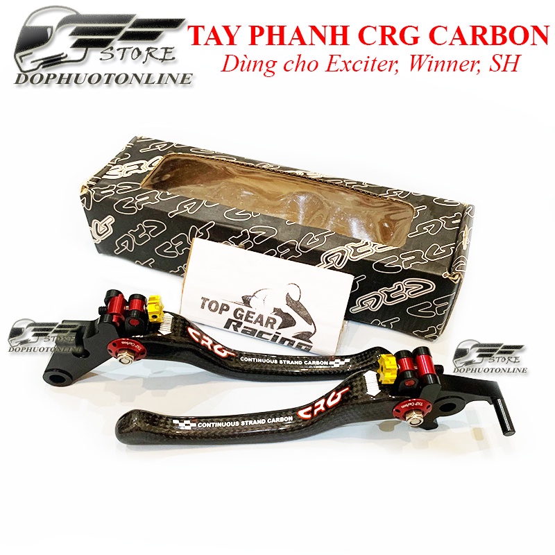 Tay Phanh CRG Carbon Siêu Nhẹ Dùng Cho Exciter, Winner SH 1 Đôi