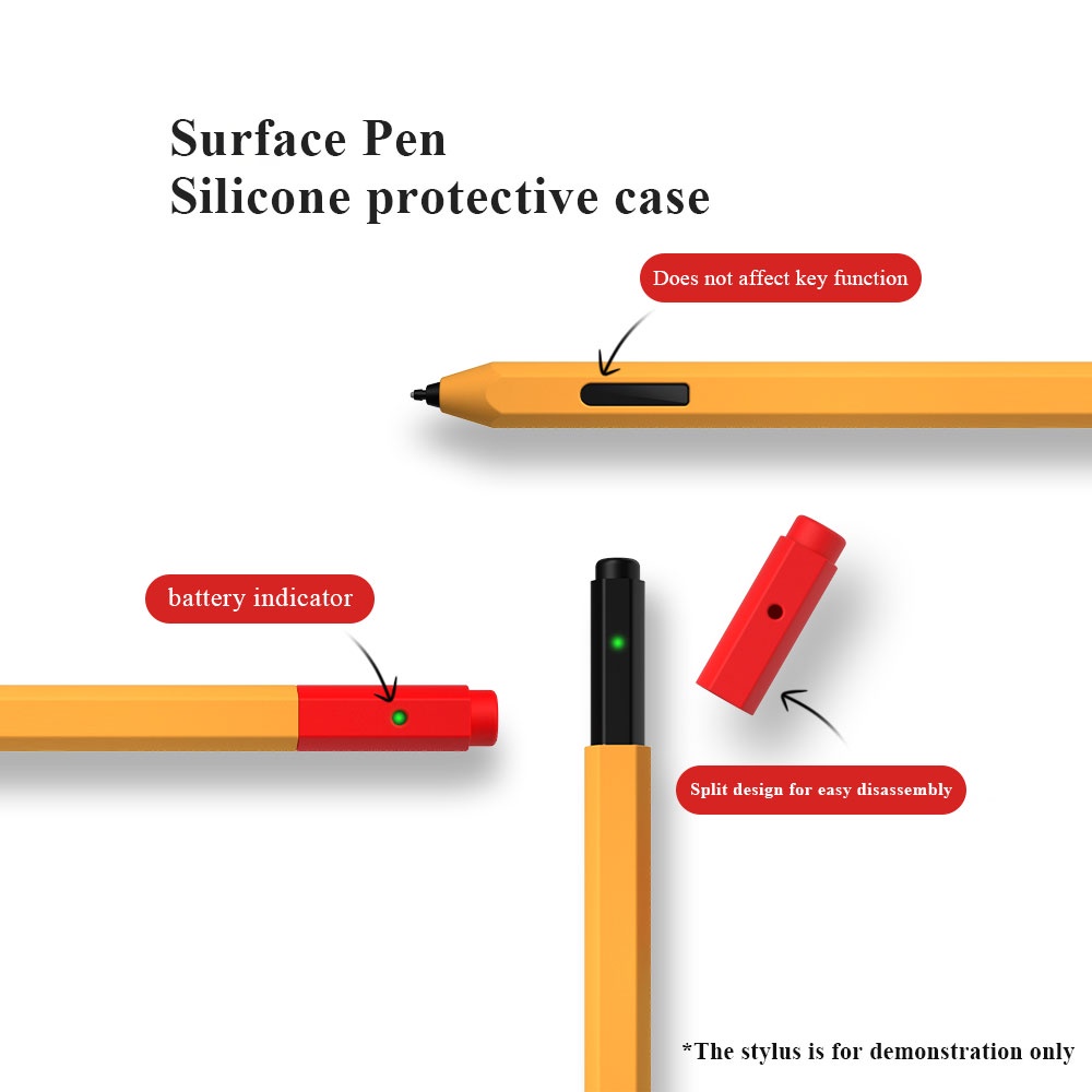 Vỏ Silicone Chống Bụi Cho Bút Cảm Ứng Microsoft Surface