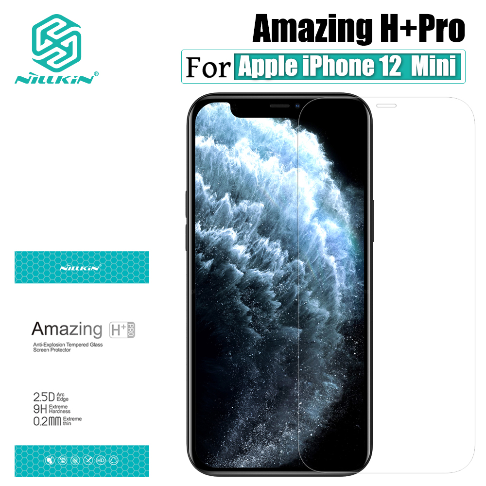 Kính Cường Lực Nillkin H+ Pro 0.2mm 9H Trong Suốt Bảo Vệ Màn Hình Cho iPhone 12 Mini