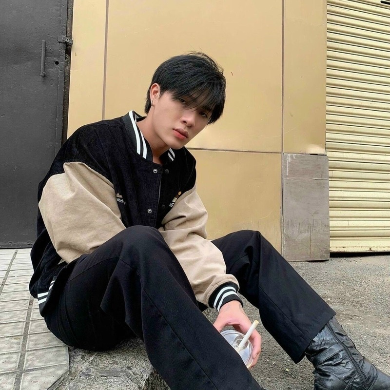 Áo khoác nhung, áo nhung bombo 2 chú ong vàng ma4558100 nam nữ cúc bấm sumisu shop