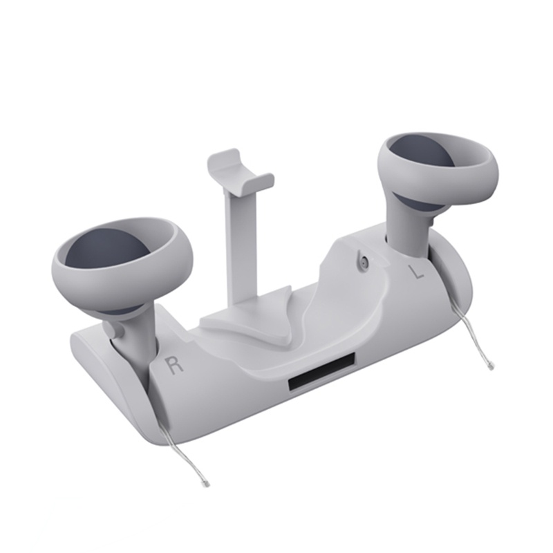 Bộ Đế Sạc Nam Châm Cho Kính Thực Tế Ảo Oculus Quest 2 VR Với Pin 1800mAh