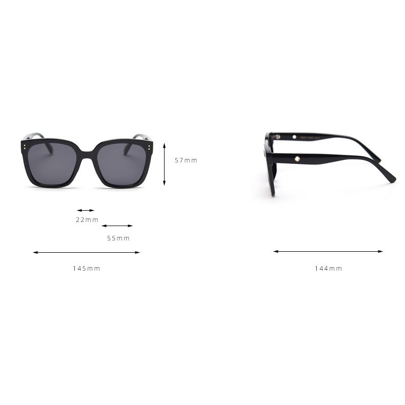 Kính thời trang GM, kính mắt vuông Retro GM58208 (nhiều màu) - NVfashion | BigBuy360 - bigbuy360.vn