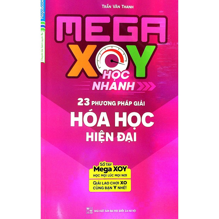 Sách - Sổ Tay Mega XOY Học Nhanh 23 Phương Pháp Giải Hóa Học Hiện Đại