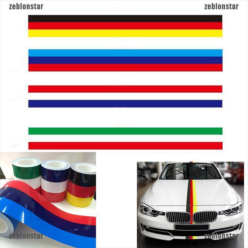 Sticker Dài 1m Hình Lá Cờ Cho Xe Hơi BMW