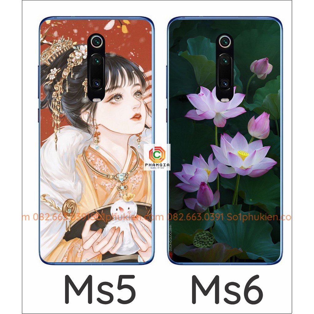 Ốp lưng Xiaomi Mi 9T / 9T Pro / K20 / K20 pro dẻo trong in hình ( Phần 1)