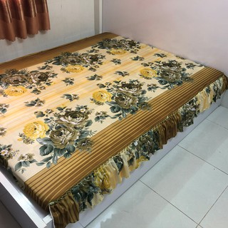 Drap nệm 1m2x2m THUN LẠNH có rèm phủ