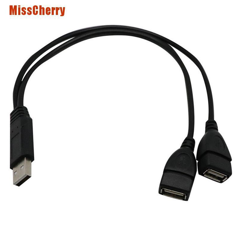 Dây Cáp Chuyển Đổi Usb 2.0 A Male Sang 2 Cổng Female