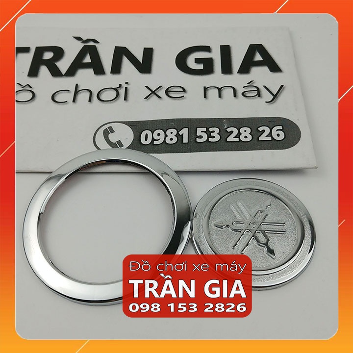 Ốp nắp bình xăng xe Nozza Grande năm 2014-2015-2016-2017-2018-2019-2020-2021-2022 nắp đổ xăng - phụ kiện trang trí