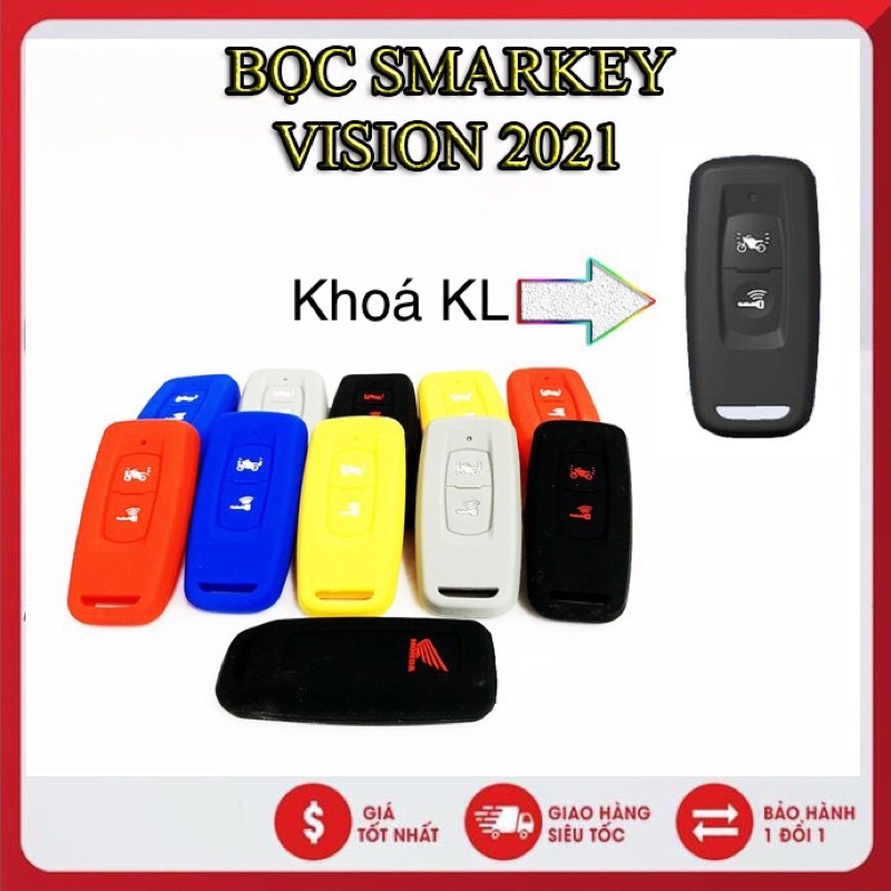 Vỏ silicone bọc chìa khoá smartkey Vision 2021