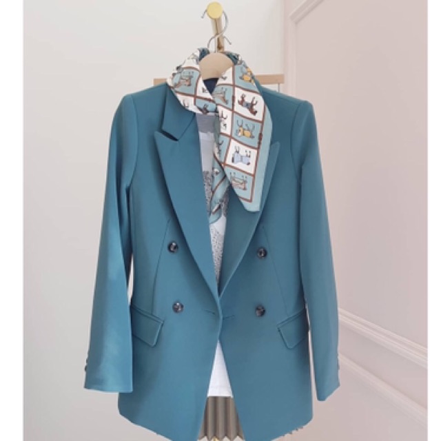 Khăn turban lụa vuông size 70x70cm Hình con ngựa - Maben