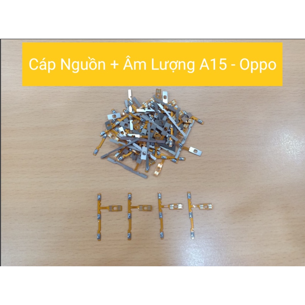 Cáp Nguồn + Âm Lượng A15/A15S/A16K  Oppo
