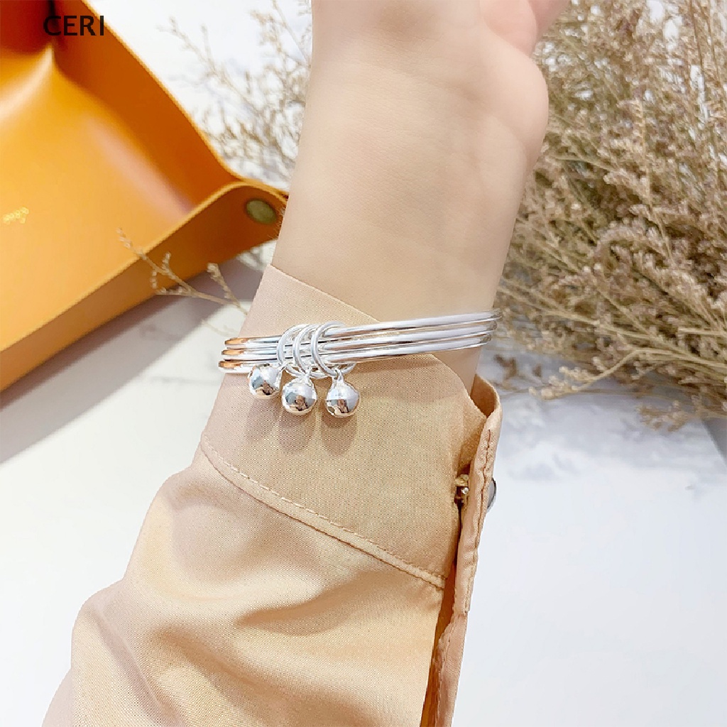 Vòng Tay Mạ Bạc Thời Trang Cho Nữ