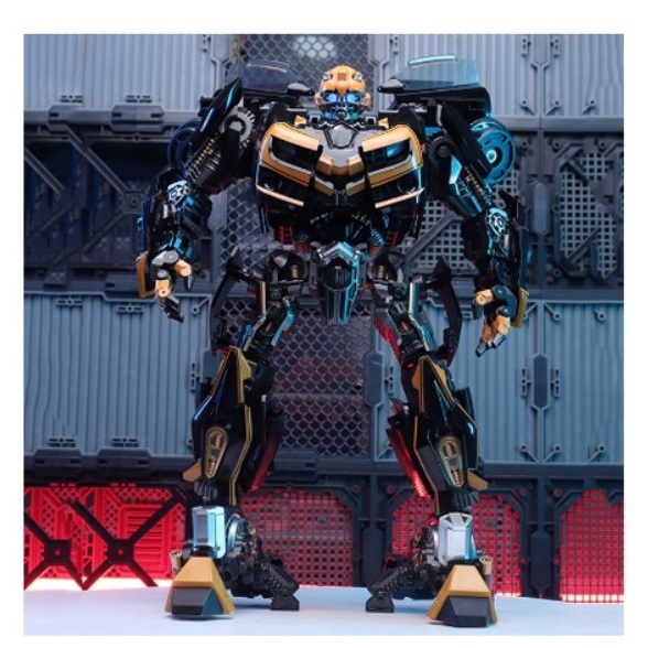 Mô hình BumbleBee BB-02 Black Warrior đồ chơi Tranformer người máy biến hình lắp ráp BB-02 biến hình thành ô tô BB-02