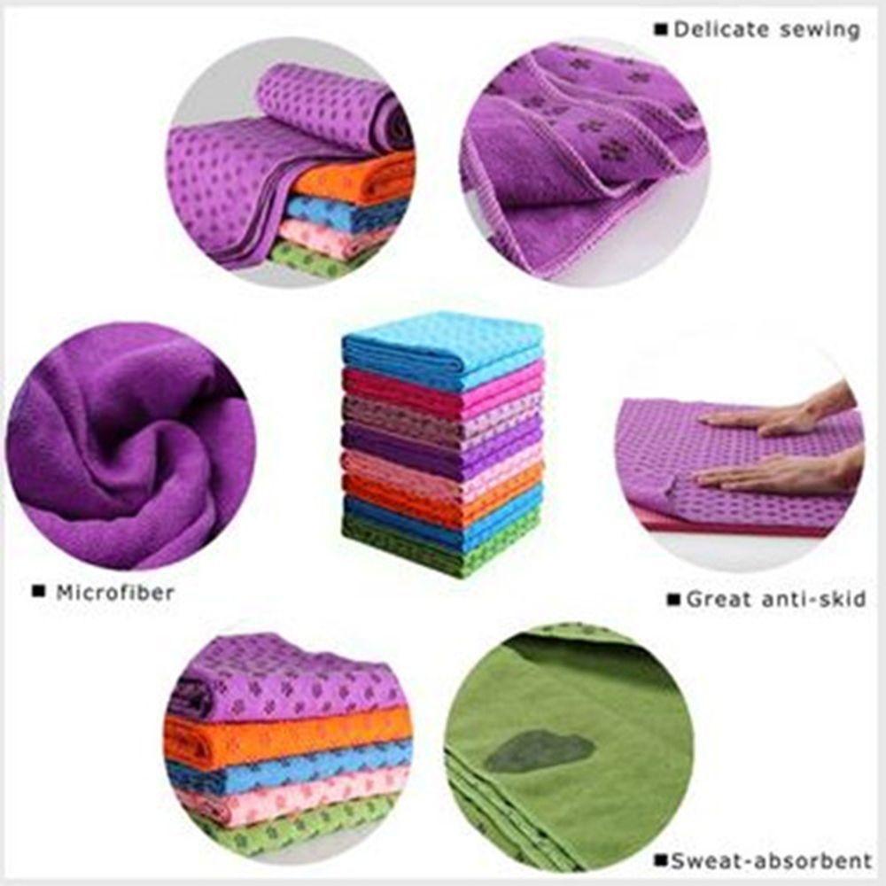 Thảm Tập Yoga / Pilates Bằng Sợi Micro Chống Trượt Kích Thước 183x63cm