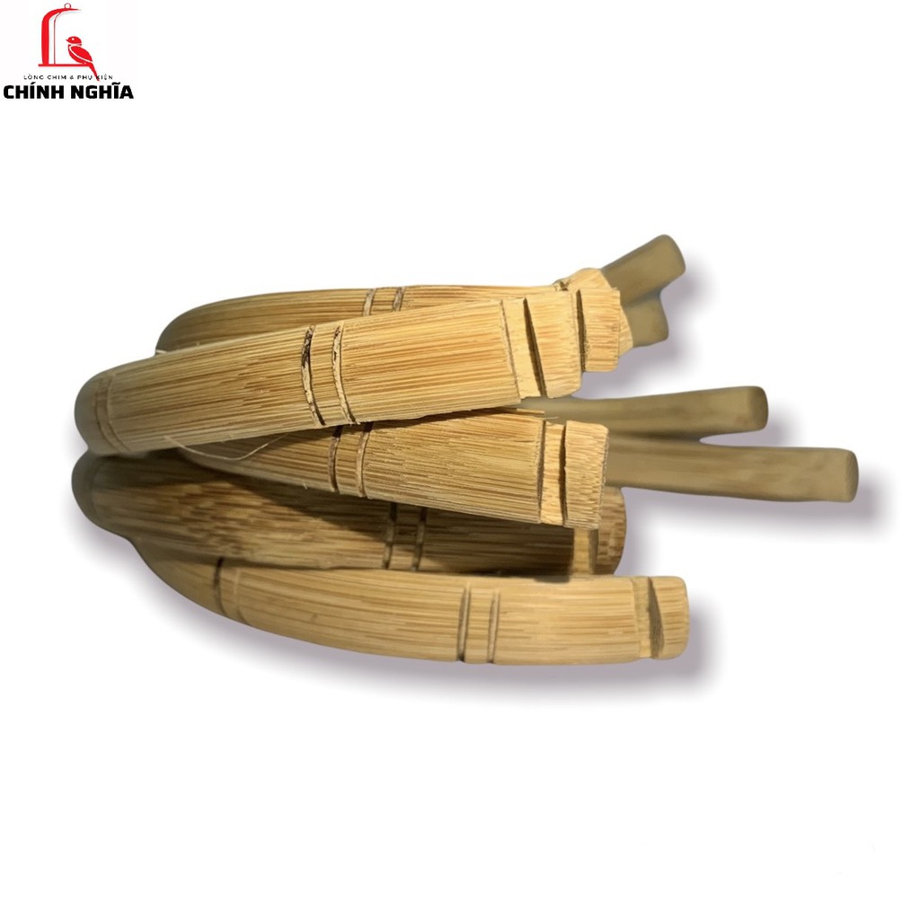 Cầu góc chào mào, cầu góc tre chạm 6.500đ giá rẻ - phụ kiện lồng chim