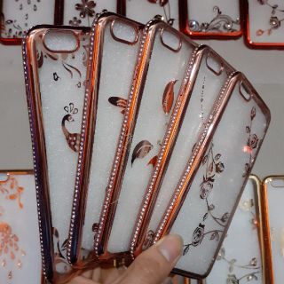 Ốp dẻo đính đá viềm si