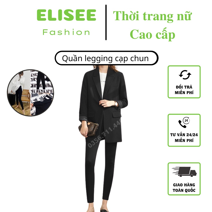 Quần Legging cạp chun sần 💥 HÀNG CAO CẤP 💥 quần Legging chất cotton co dãn 4 chiều siêu hót | BigBuy360 - bigbuy360.vn