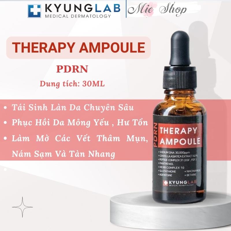 Serum Tế Bào Gốc ,Serum Therapy Ampoule PDRN Kyung Lab tái tạo, phục hồi làn da mỏng yếu, bị tổn thương