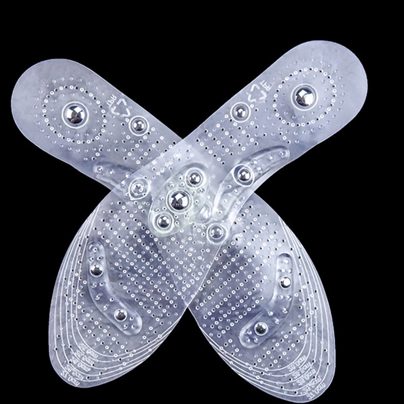 Cặp đế lót giày mát xa châm cứu thông thoáng châm cứu