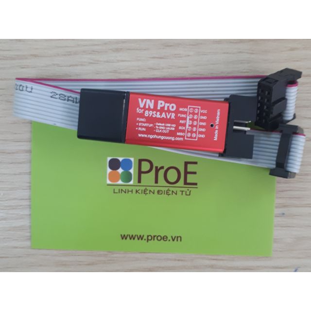 [Mã ELFLASH5 giảm 20K đơn 50K] Mạch nạp VN Pro for 89S AVR | BigBuy360 - bigbuy360.vn