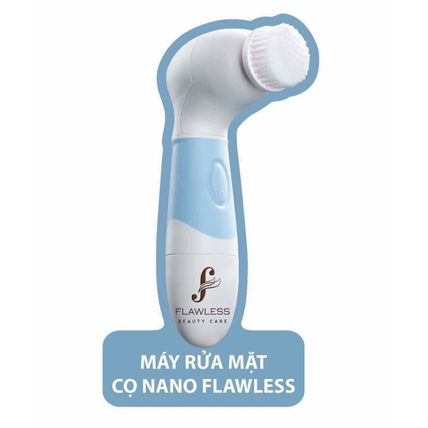 máy rửa mặt cọ nano Flawless