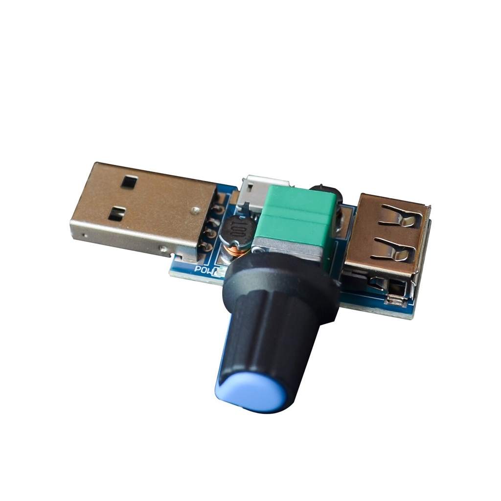 Bộ Điều Khiển Quạt Tản Nhiệt Đa Năng Cổng USB Dc 4V-12V 5W XY-FS