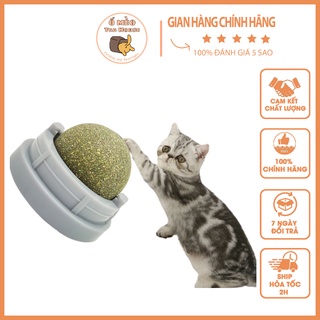 Viên Cỏ Bạc Hà Cho Mèo Gắn Tường Giảm Stress, Hỗ Trợ Tiêu Hóa, Tiêu Búi Lông, Cân Bằng Dinh Dưỡng Cho Mèo