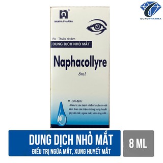 Dung dịch nhỏ mắt  Naphacollyre 8ml