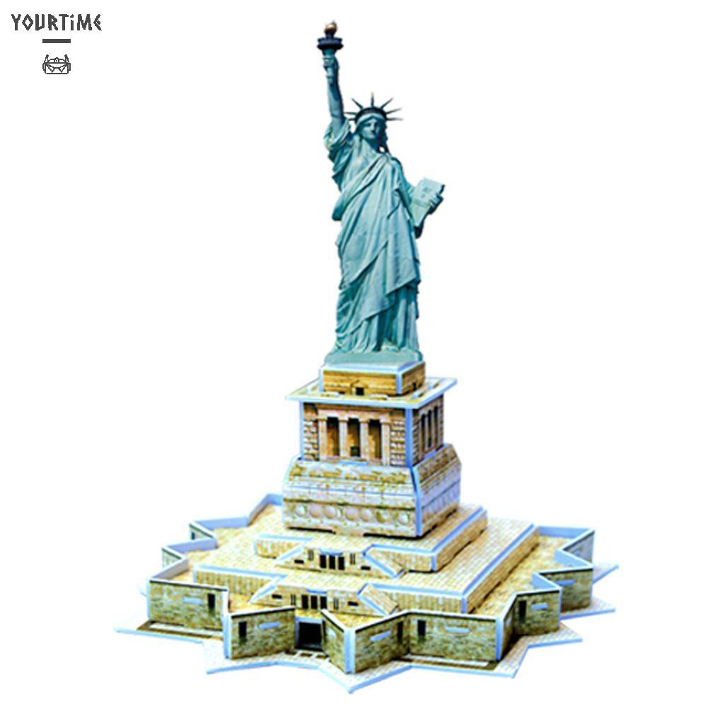 Đồ chơi Mini 3D Statue of Liberty Model Jigsaw Children Puzzle Kids Educational Toy