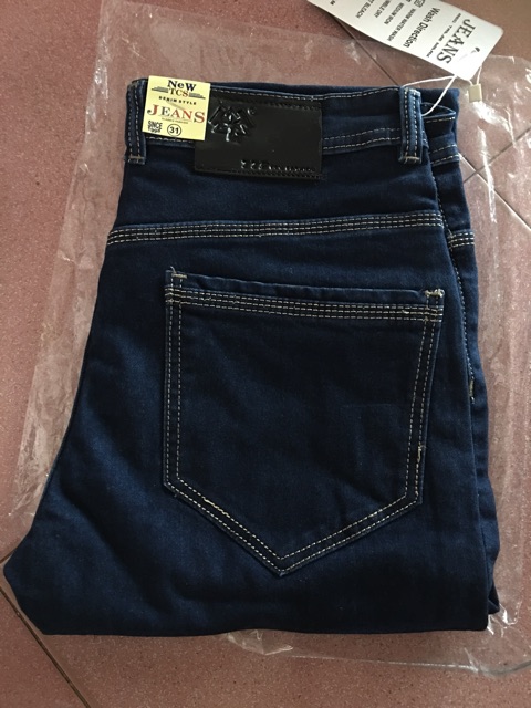 Quần Jean Nam Xanh Chỉ Nổi Hàn Quốc | BigBuy360 - bigbuy360.vn