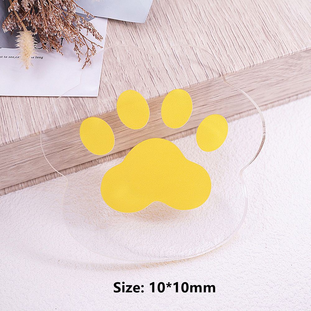 [Hàng mới về] Giá đỡ trưng bày móng tay giả bằng acrylic nhiều màu hình bông hoa/móng vuốt mèo phong cách Nhật Bản