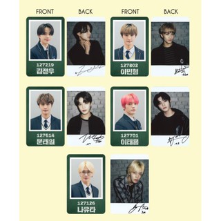 Set 9 card thẻ nhựa NCT 127 - CITY HIGHSCHOOL bo góc in 2 mặt