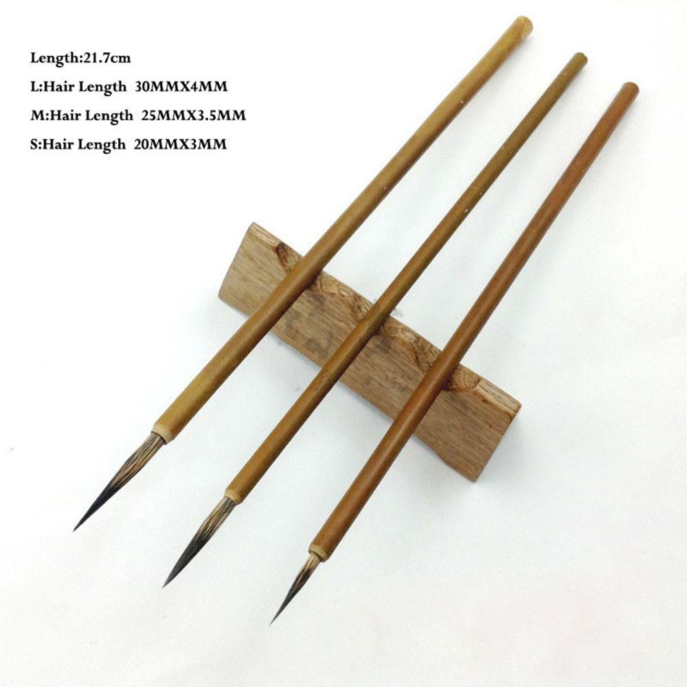 Set 3 Cọ Vẽ Tranh Sơn Dầu Chuyên Dụng