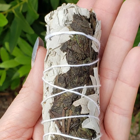 Xô thơm Lá Bạc Hà (White Sage & Peppermint) Giảm Căng Thẳng & Loại Bỏ Tiêu Cực l XÔ THƠM THANH TẨY | BigBuy360 - bigbuy360.vn