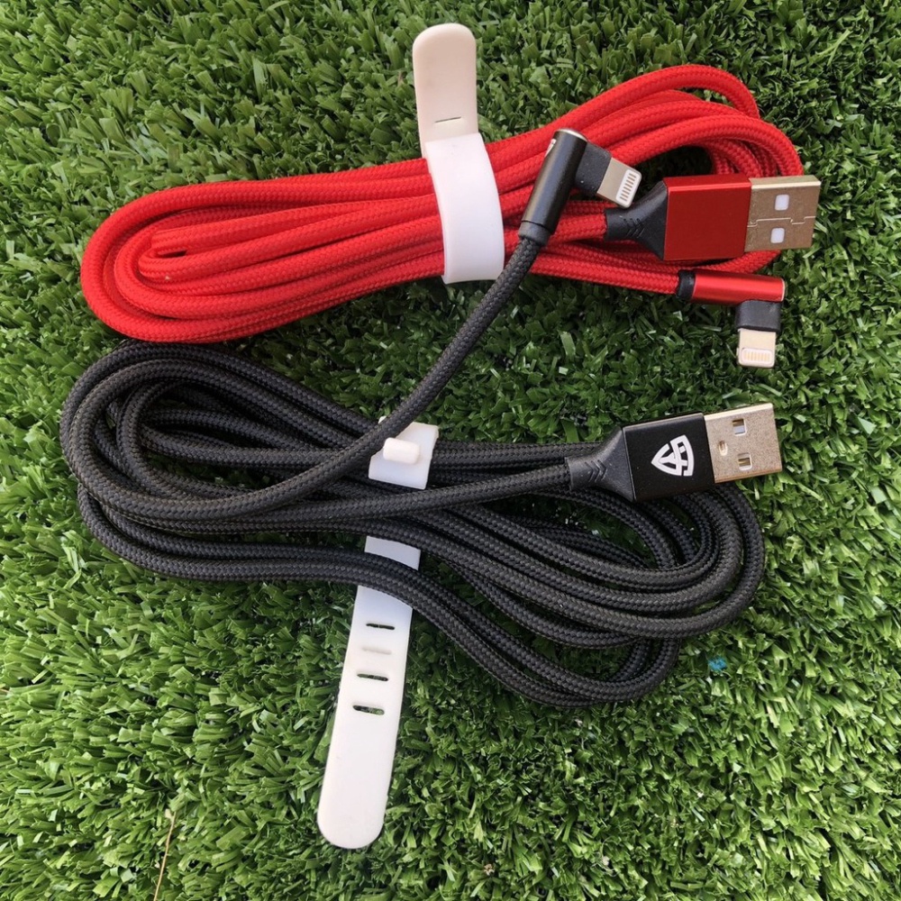 {Sale sốc} Cáp nội địa YuSheng 2m, bọc vải nỉ, sạc nhanh (chân gập, dành cho gamer)