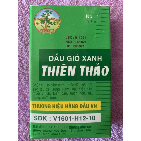 Dầu Gió Xanh Thiên Thảo