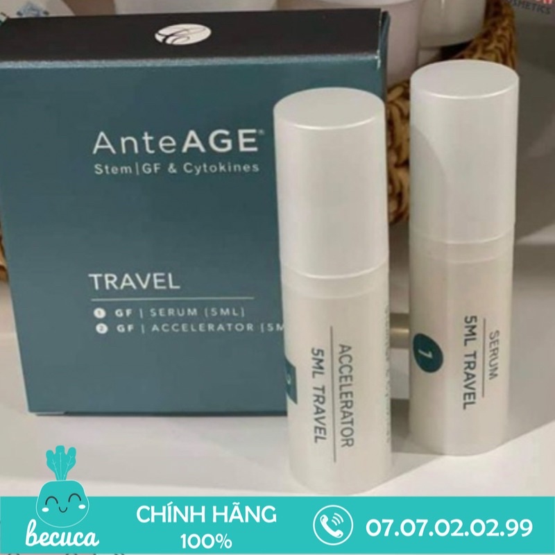 [Sẵn Ship] Sét Mini AnteAGE MD Serum Và AnteAGE MD Accelerator Phục Hồi,Dưỡng Ẩm,Tái Tạo Da